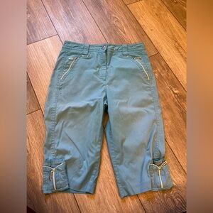 Jamie Sadock Blue Golf Cropped Pants Size 6